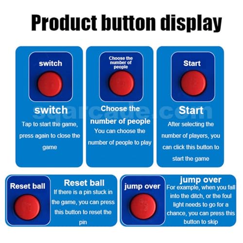 Indoor Bowling Alley Game for Kids - Automatic Reset Home Bowling Set with LED Scoreboard & Sound Effects - Fun Family Entertainment Console for Kids - size: 3.5m/11ft