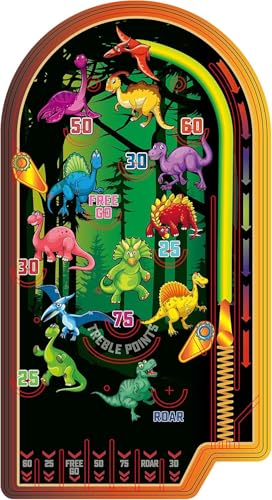 Dinosaur Pinball Game Retro Handheld Mini Pinball Machine