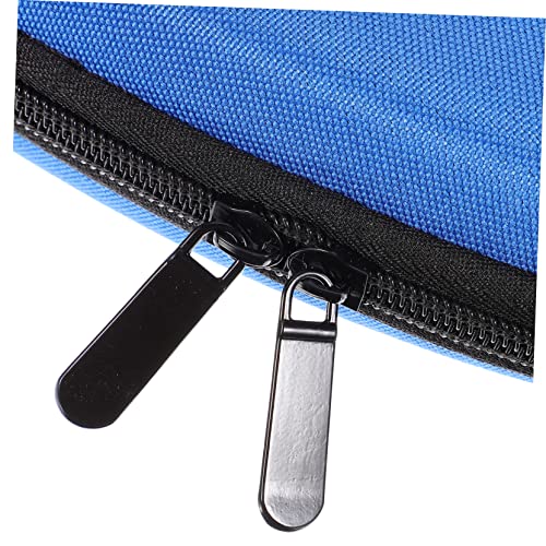 Toddmomy Table Tennis Paddle Bag Storage Case Ball Pocket Lightweight Compact Design for and Protection of Rackets and Balls