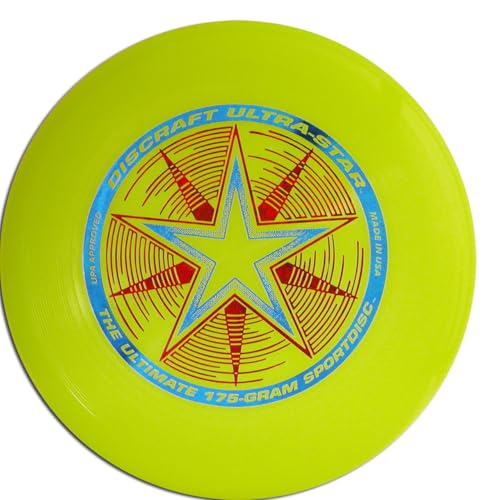 Discraft Ultrastar Ultimate Discs 1 & 2 Packs, Standard Size, for Competitive & Casual Play - color: Red