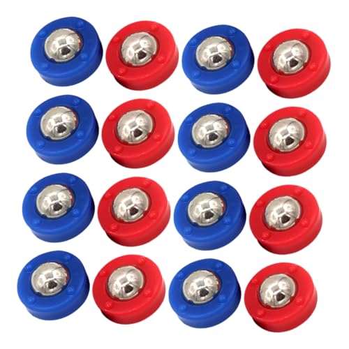 UKCOCO 20pcs Mini Shuffleboard Puck Components Set Sturdy Replacement Parts for Tabletop Shuffleboard Games Suitable for Family Fun and Competitive Play