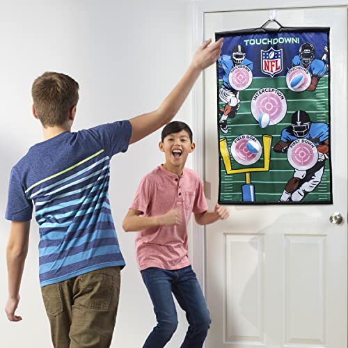 Franklin Sports MLB and NFL Target Toss Game - Kids Over The Door Mini Throwing Game - Perfect Indoor Toy for Kids - 36" x 24"
