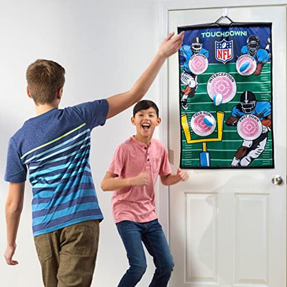 Franklin Sports MLB and NFL Target Toss Game - Kids Over The Door Mini Throwing Game - Perfect Indoor Toy for Kids - 36" x 24"