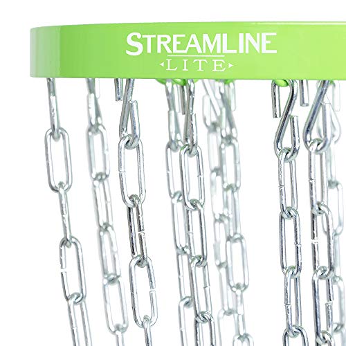 Streamline Discs Lite Disc Golf Basket - Lime