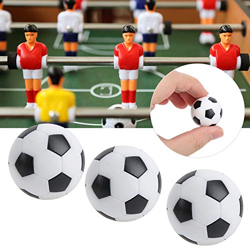 WNSC Mini Table Football Balls, Table Soccer Foosballs Replacement Balls Tabletop Soccer Balls 8Pcs 32mm for Adults and Kids for Football Table Game Accessory