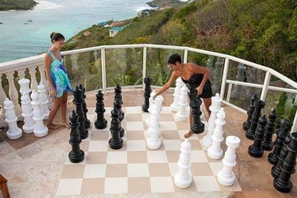 MegaChess Giant Chess Set Game with 37" Tall King - A Large Chess Set Yard Game for Families Looking for Outdoor Jumbo Games - 32 Large Pieces Made from Durable HDPE (Board Not Included)