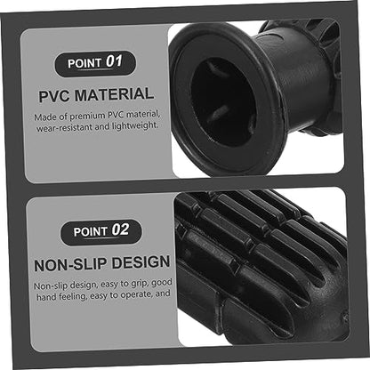 Abaodam 1Pair Durable Foosball Handles Replacement Ergonomic Grips for Tabletop Soccer Game Lightweight Easy to Install Compatible with Various Foosball Tables Enhance Your Game