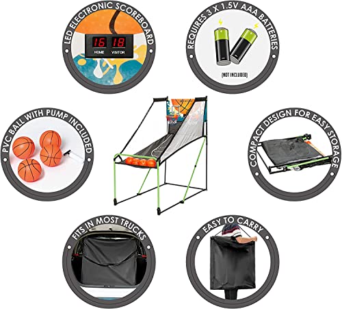 Arcade Basketball Gifts - Kids Basketball Games Arcade for Boys Girls, Child & Grandchild, Age 3 4 5 6 7 8 9 10 Years Old, Birthday Christmas Party