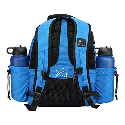 Prodigy Disc BP-3 V3 Disc Golf Backpack | Golf Bag with 20+ Disc Capacity | Large Disc Bag | Tear & Water Resistant - color: Blue