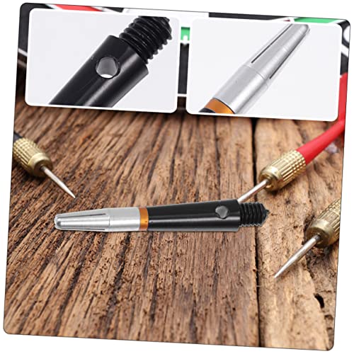 Holibanna 6Pcs Portable Aluminum Shaft Accessories Lightweight Replaceable Rods for Enhanced Dart Gaming Experience Standard Threading for Easy Installation