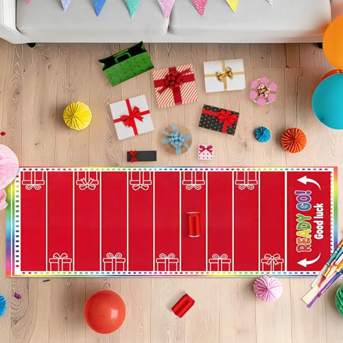 Lewtemi Party Can Rolling Game Props Fun Graduation Party Games Roll The Can Challenge Raffle Set for Graduation & Birthday Parties Family Gatherings, Team Building, Outdoor Events