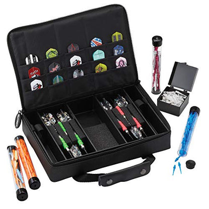 Casemaster Classic Black Nylon Dart Case - color: Black