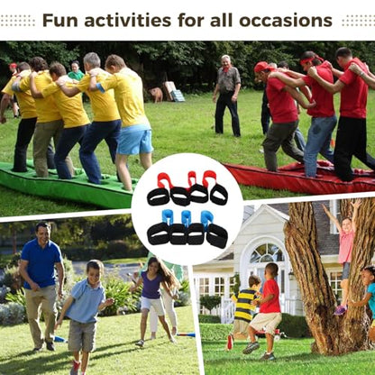 Race Straps Kit: Group Field Day Games for Adults & Kids