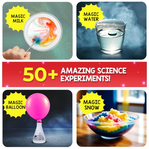 Smartivity My First Science Experiment Kit for Kids Ages 6, 7, 8, 9, 10, 11, 12 Years | 50+ Experiments I Christmas, Birthday Gift I Science Projects for Boys & Girls, STEM Toys for 6 to 12 Years - style: Science Kit