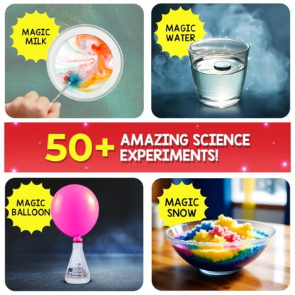 Smartivity My First Science Experiment Kit for Kids Ages 6, 7, 8, 9, 10, 11, 12 Years | 50+ Experiments I Christmas, Birthday Gift I Science Projects for Boys & Girls, STEM Toys for 6 to 12 Years - style: Science Kit