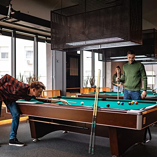 4 Cue Pool Stick Holders for Table, Portable Pool Cue Stick Holder Billiard Cue Rack with Chalk Holder,Mini Size Pool Cue Holder Claw, Non-Slip Pool Cues Stick Holder - style: 4 Holes