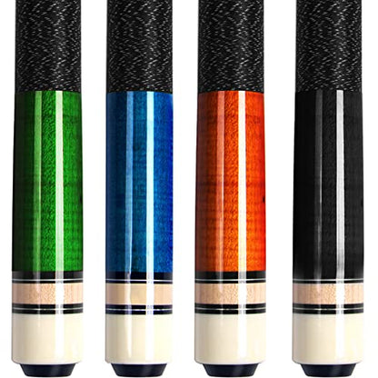 AKLOT Pool Cues,58" Pool Cue Stick Canadian Maple Wood Billiard Cues Sticks for Professional Billiard Players 18 19 20 21 oz - color: 18 19 20 21 oz