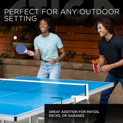 STIGA XTR Professional Table Tennis Tables – All Weather Aluminum Waterproof Indoor & Indoor/Outdoor Table Tennis Table Cover
