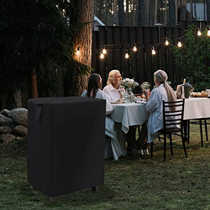 Prep Table Cover for Keter Unity Outdoor Kitchen Portable Bar Cart, Waterproof Patio BBQ Grill Cart Cover, for Outdoor Pizza Oven Table Stand - 32 x 24 x 32 Inch - size: 32" x 24" x 32" Inch