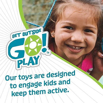 Toysmith Get Outside GO! Pro-Ball Set (Pack of 3) – Small Toddler Sports Balls for Ages 3+ – Includes 5″ Soccer, 6.5″ Football & 5″ Basketball – Indoor or Outdoor Play, Backyard Toy & Gift for Kids