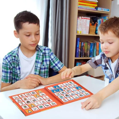 TRAVOFUN Bible Memory Matching Game for Kids - 3-in-1 Magnetic Travel Toy Set with 50 EVA Pieces, Tic-Tac-Toe & Storytime Bingo, Christian Educational Sunday School Games & Church Activities Gift - style: Bible Memory Game