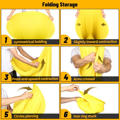 7 Pcs Granny Pants Yard Game Set – Large & Small Pants with 4 Bouncy Balls and 1 Air Pump,Fun Parent-Child Outdoor Game for Family Reunion, Group Parties & Backyard Activities - color: Yellow