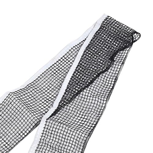 ‌Table Tennis Net Replacement - Black Polyester Cotton Net for Indoor & Outdoor Training Practice (70.9" x 5.5")