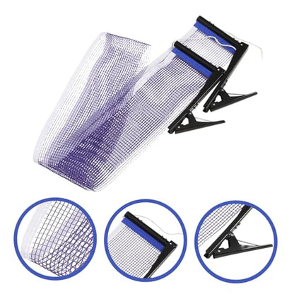 balacoo Folding Pong Net Rack Lightweight Sports Netting Table Tennis Net for Outdoor Indoor Use