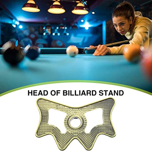 DGZZI Billiard Bridge Head Brass Slip-On Moosehead Bridge Head for Billiard Pool Cue Stick