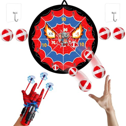 Spiders Web Shooter ，Spider Toys for Boys 4-6，Boys 6-8 Years Old，Wrist Toys, Birthday Party Presents