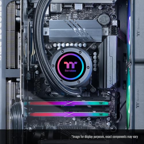 Thermaltake LCGS Reactor u2670T Gaming Desktop (Intel® Core™ Ultra 7 265KF, 32GB 6400MT/s DDR5 RGB Memory, NVIDIA GeForce® RTX 5070 Ti, 2TB NVMe M.2, WiFi, Windows 11) T3BK-B860-57T-LCS - size: 265KF, style: 5070Ti