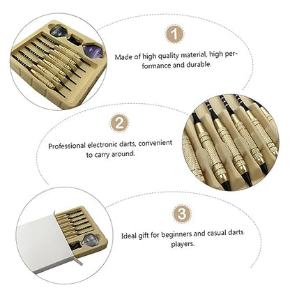 1Set Electronic Soft Tip Sports Supplies for Electronic Dartboards for Family Fun and Game Nights