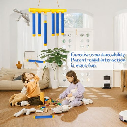 Reflex Drop Sticks Challenge Game - 3 Adjustable Speed Modes, Hand-Eye Coordination & Reaction Training Toy, Fun Catch Falling Sticks Game for Kids, Adults