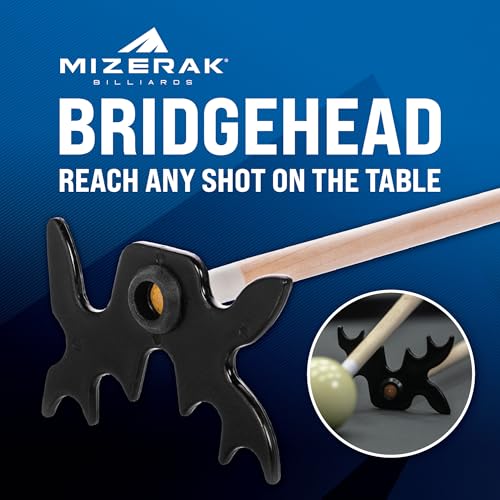 Mizerak Spider Bridgehead Black, 5 x 3 x .5 inches