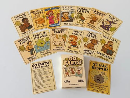 Card Game – The Hilarious Family Card Game that Will Make You Laugh Out Loud | Funny Party Card Game for Kids & Adults | 2–6 Players | Indoor Summer Activities | Ages 4+ (Amazon Exclusive)