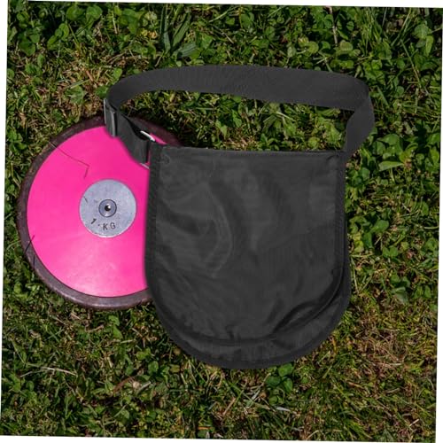 balacoo Discus Storage Bag Shot Put Bag Carrier for Sports Discus Pouch Pockets Handheld