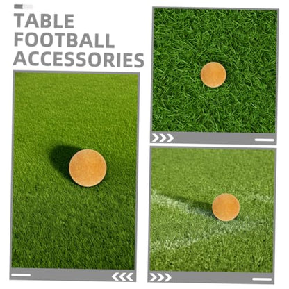 WOONEKY Foosball Table Game Balls 3pcs Mini Soccer Balls Frosted Surface Regulation Size Perfect for Boys and Girls and Adults