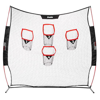 Franklin Sports Football Accuracy Targets- Kicking and Throw Training - 2 in 1 Football Target - 7' x 4' or 8' x 8' - size: 8' x 8'