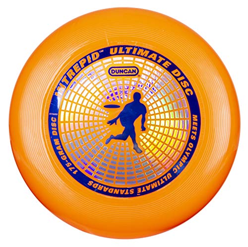 Duncan Intrepid Ultimate Competition Disc, 175g Precision Weighted Flying Disc, Orange - color: Orange