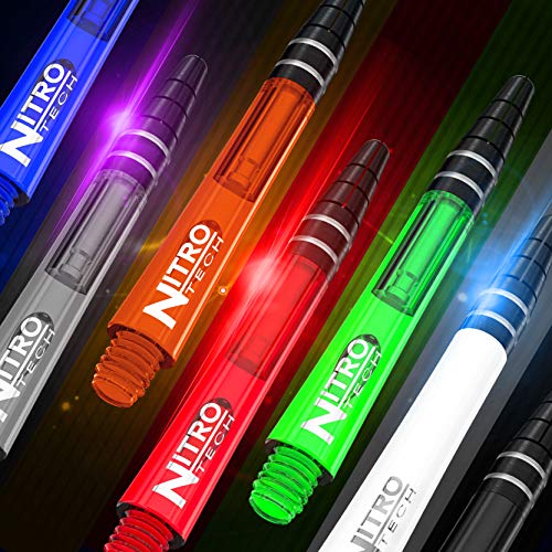 RED Dragon Nitrotech Short Stems - 3 Sets per Pack (9 Stems in Total) - color: Red