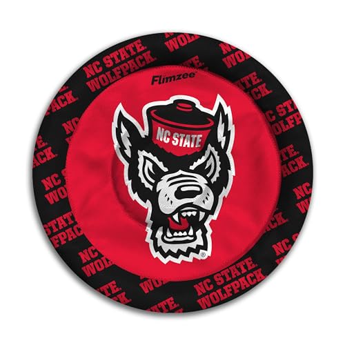 YouTheFan NCAA NC State Wolfpack Flimzee Bean-Bag Flying Disc - style: NC State Wolfpack