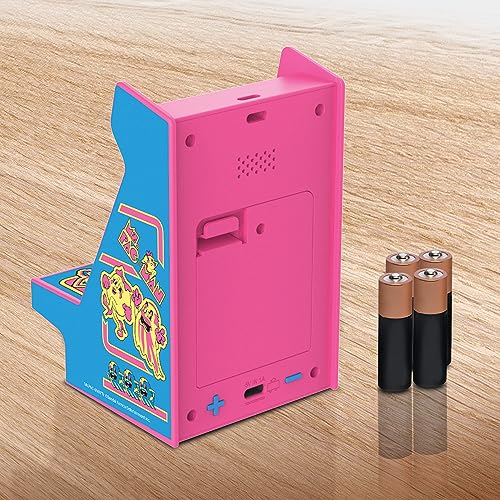 My Arcade Ms. Pac-Man Nano Player - 4.8" Mini Arcade, 2.4" Screen, Arcade Classics, Retro Consoles - style: Ms Pac Man