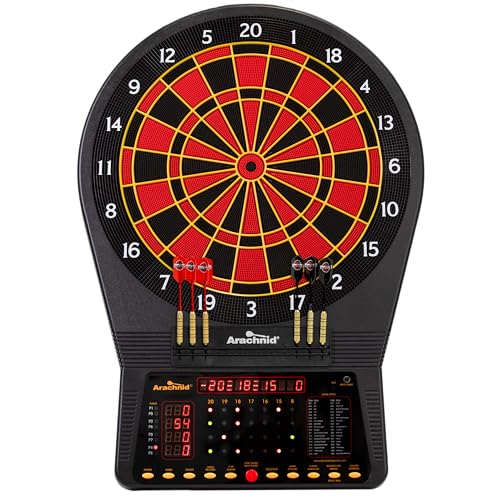Arachnid Cricket Pro Tournament-Quality Electronic Dartboard up to 40 Games and 315 Variations (Including Popular Cricket Modes) - style: Pro 750