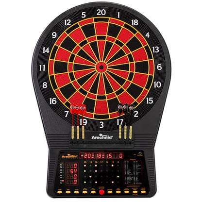 Arachnid Cricket Pro Tournament-Quality Electronic Dartboard up to 40 Games and 315 Variations (Including Popular Cricket Modes) - style: Pro 750