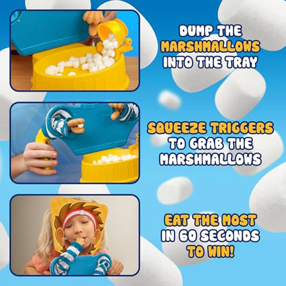 Marshmallow Madness Board Game – Hilarious Family Board Games for Kids & Adults, Fun Fast-Paced Party Game for Family Night, Interactive Kids Board Games, Ages 8+ - style: Marshmallow Madness