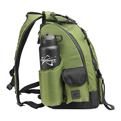 Prodigy Disc BP-1 V3 Disc Golf Backpack | Backpack Storage with 30+ Disc Capacity | Disc Golf Backpack Bag | Tear & Water Resistant | Golf Accessories for Men | Large Golf Disc Bags - color: Green