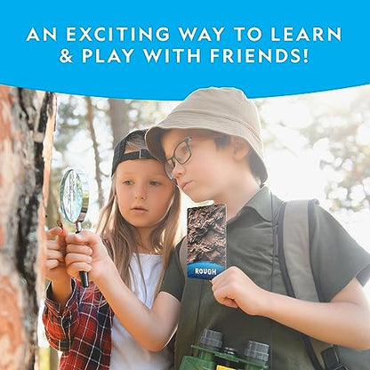 National Geographic Scavenger Hunt for Kids- Seek & Match to Find Objects from 40 Jumbo Treasure Hunt Cards, Indoor and Outdoor Activities, Family Travel Camping Games, Toddlers and Kids Ages 4-8