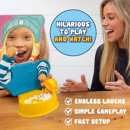 Marshmallow Madness Board Game – Hilarious Family Board Games for Kids & Adults, Fun Fast-Paced Party Game for Family Night, Interactive Kids Board Games, Ages 8+ - style: Marshmallow Madness