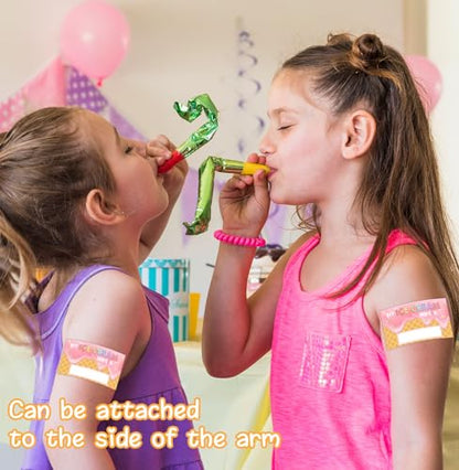What's Your Ice Cream Name, Ice Cream Decorations for Birthday Party, 30PCS Sticker Name Cards for Birthday Party Supply - style: Icecream