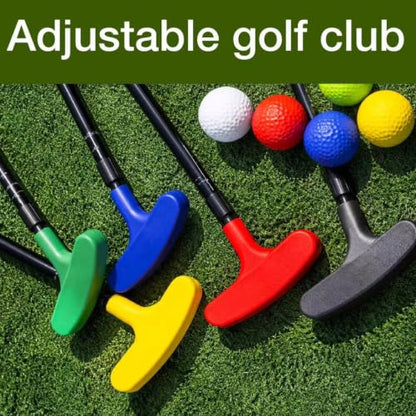 5 Set Golf Putter Bulk,Adjustable Mini Right and Left Handed Two Way Putters,with 5 Golf Balls for Women Men